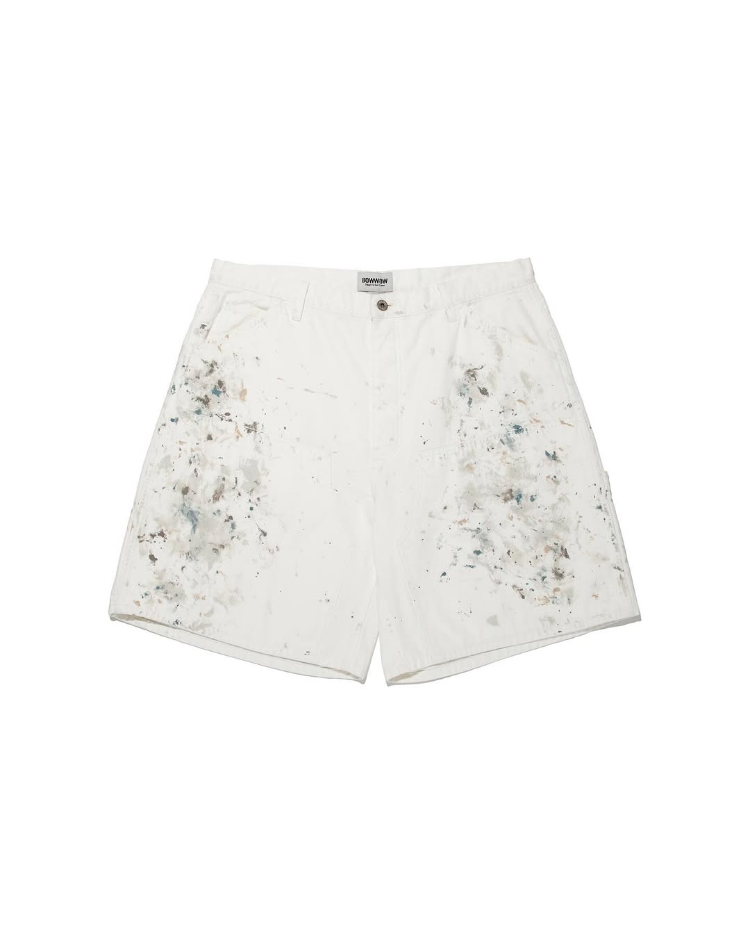 BOWWOW 25SS PAINTER'S SPLATTER SHORTS