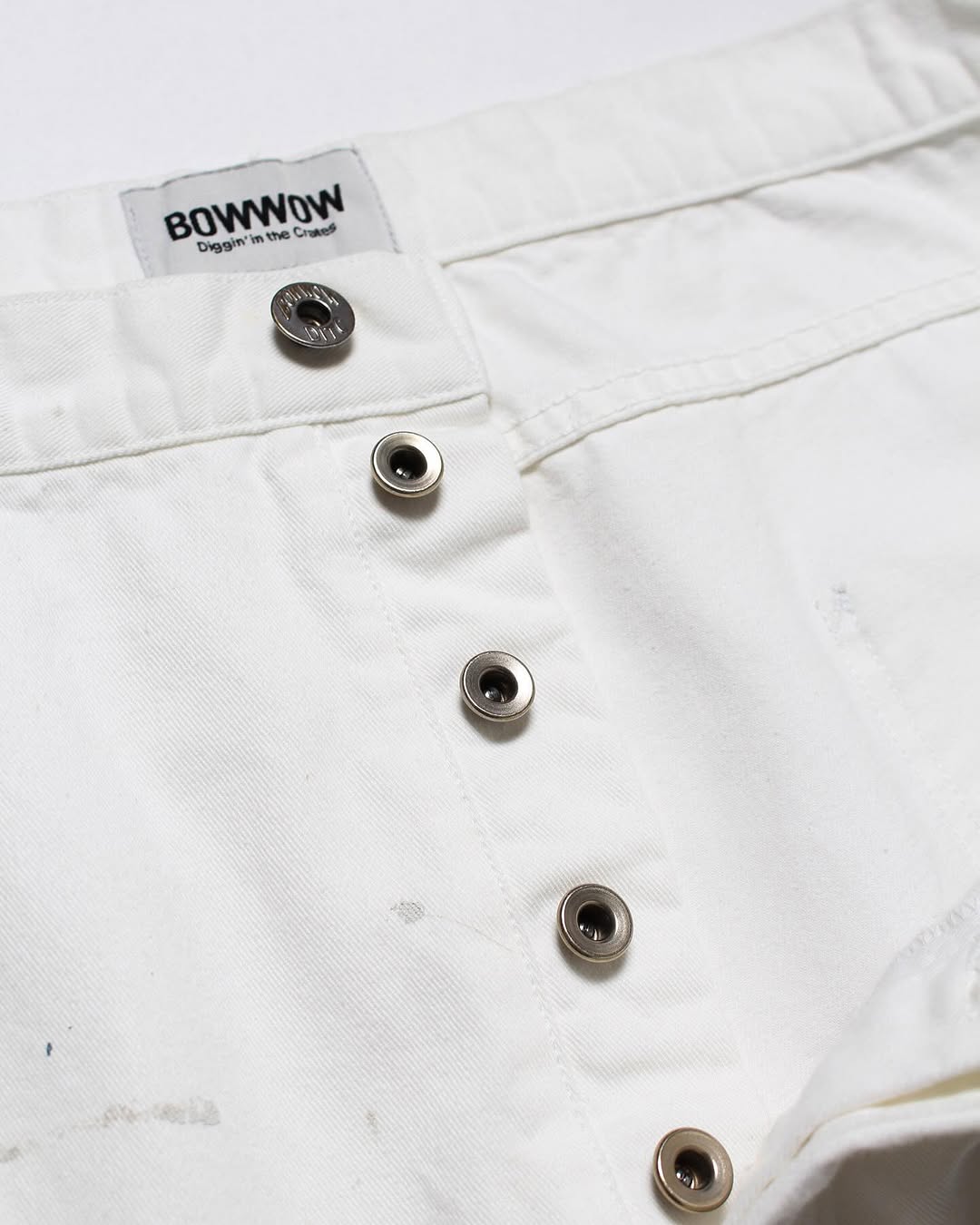 BOWWOW 25SS PAINTER'S SPLATTER SHORTS
