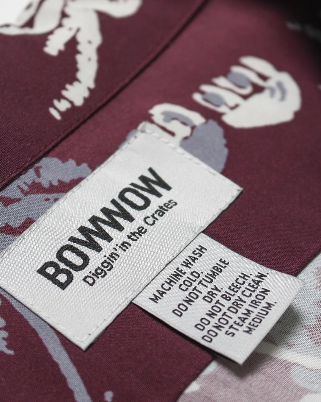 BOWWOW x TK RECORDS HAWAIIAN SHIRT SUNBURN