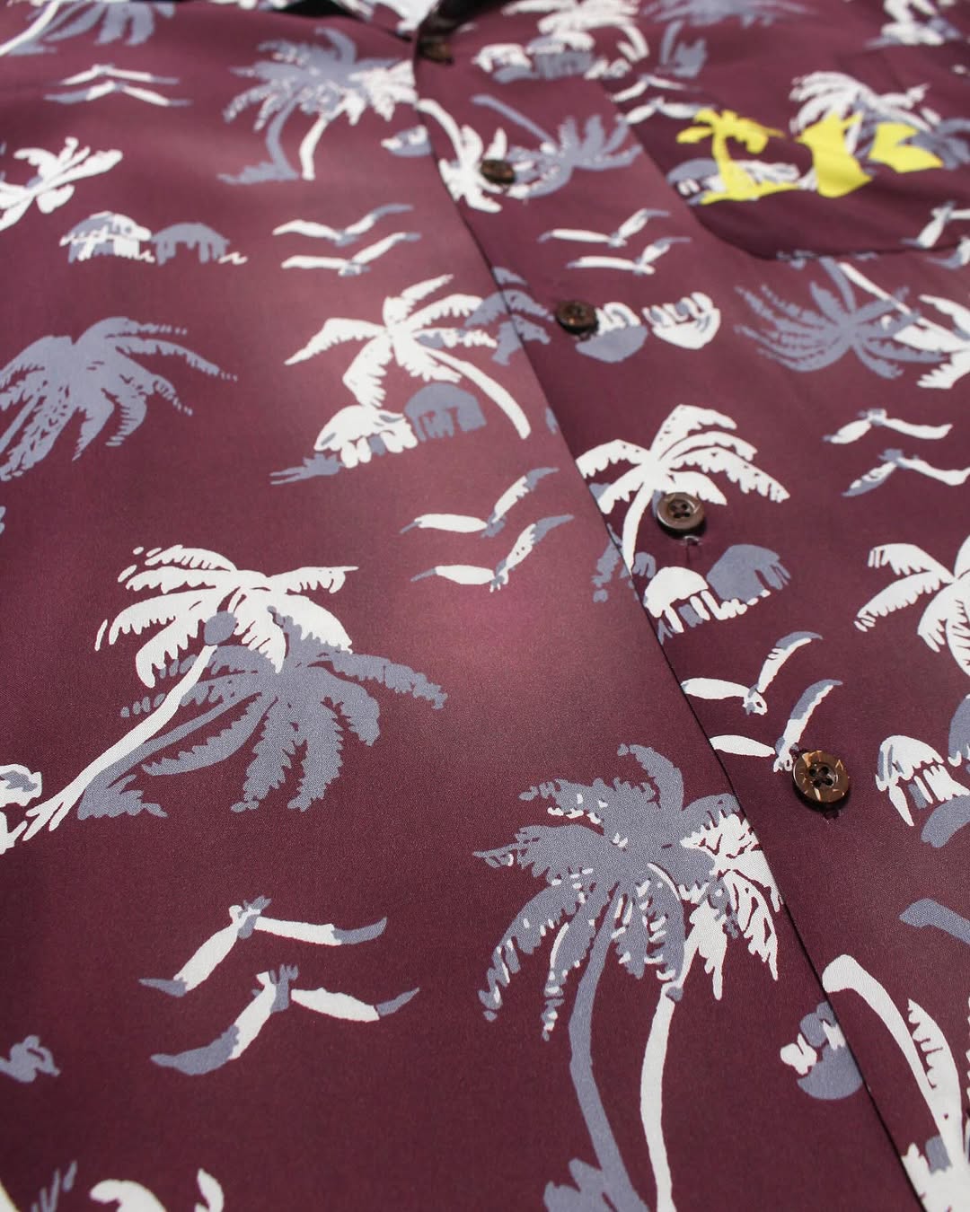 BOWWOW x TK RECORDS HAWAIIAN SHIRT SUNBURN
