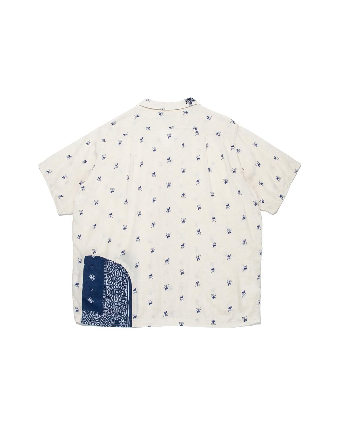 BOWWOW 25SS WEATHERVANE BANDANA REMADE SHIRT