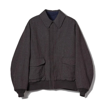 KAPTAIN SUNSHINE 26AW Wool Herringbone Flight Jacket