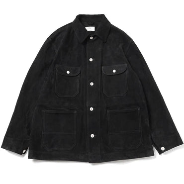 HERILL 26AW Lamb Suede Railroad Chore Jacket