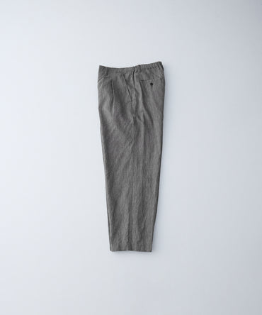 CONFECT / 水撚りリネン 和紙 イージートラウザーズ