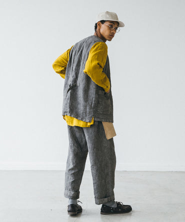 CONFECT / リネン和紙 ワークパンツ