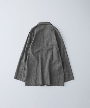 CONFECT / 水撚りリネン 和紙 イージージャケット