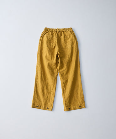 CONFECT / リネン和紙 ウルシ染め ワークパンツ