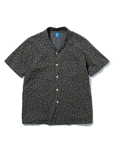 Good On 25SS Leopard S/S Open T-Shirt