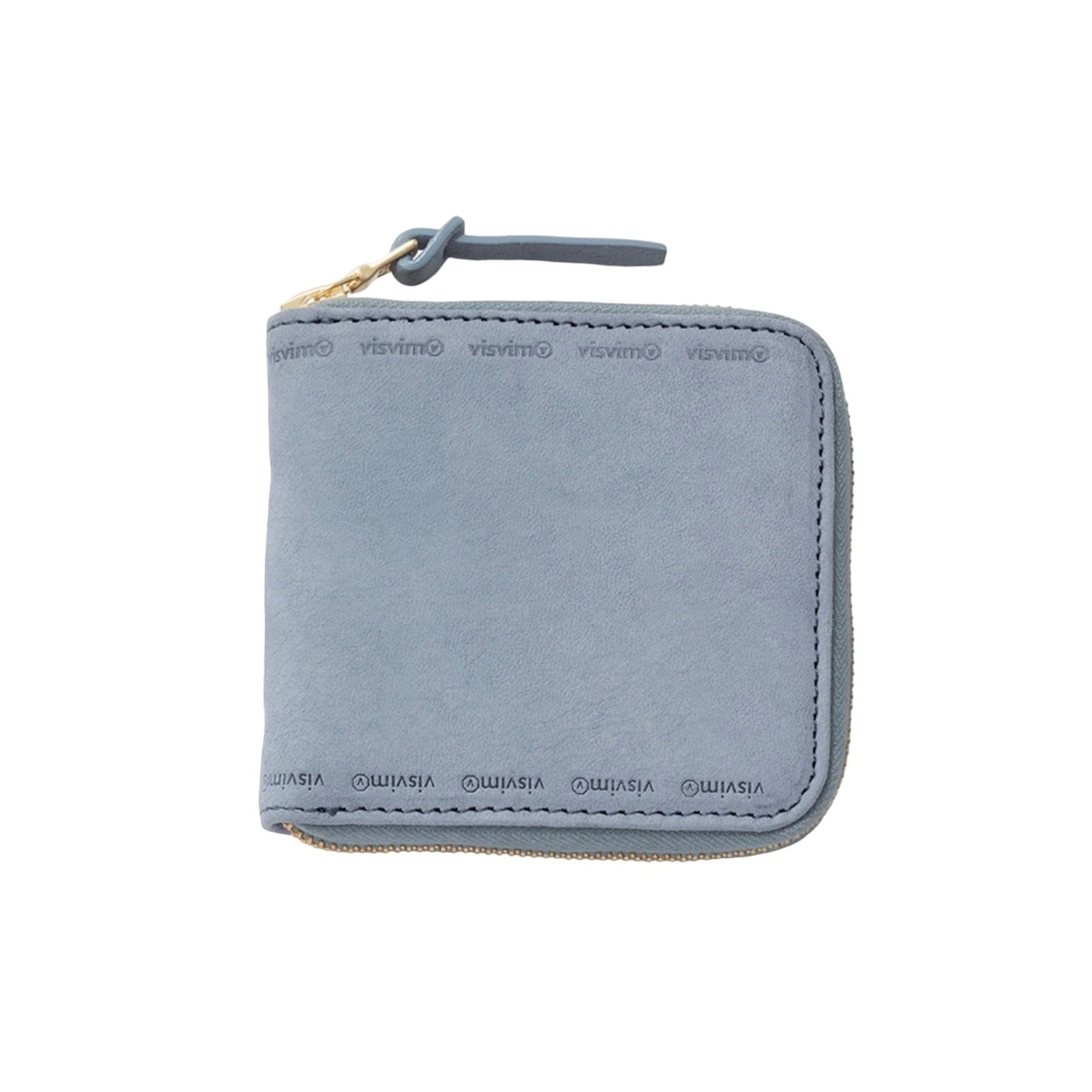 Visvim Leather Bi-Fold Zip Wallet Brown – StylisticsJapan.com
