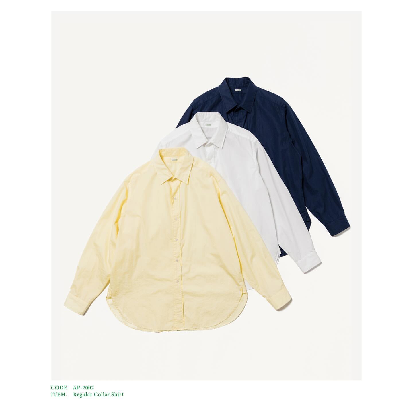 A.PRESSE 24AW Regular Collar Shirt – Vintage Concept Store