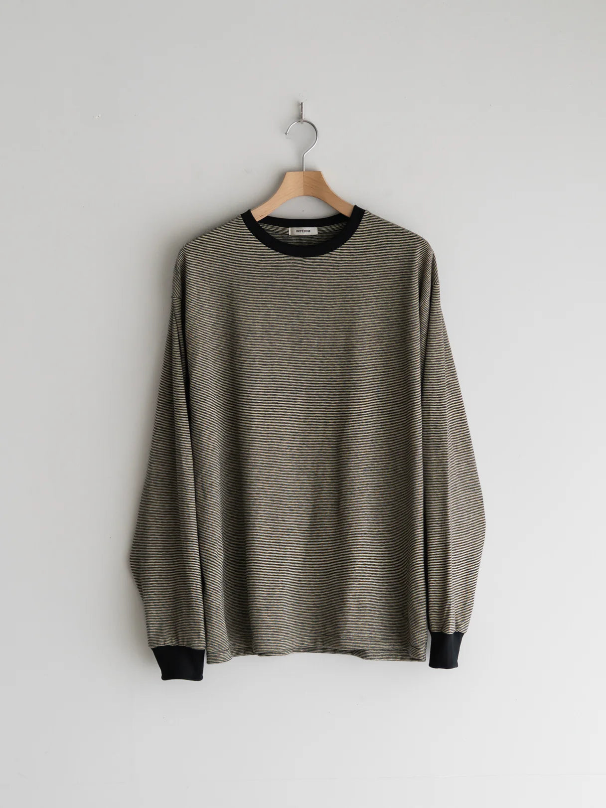 INTERIM 25SS COTTON HEMP BORDER L/S TEE