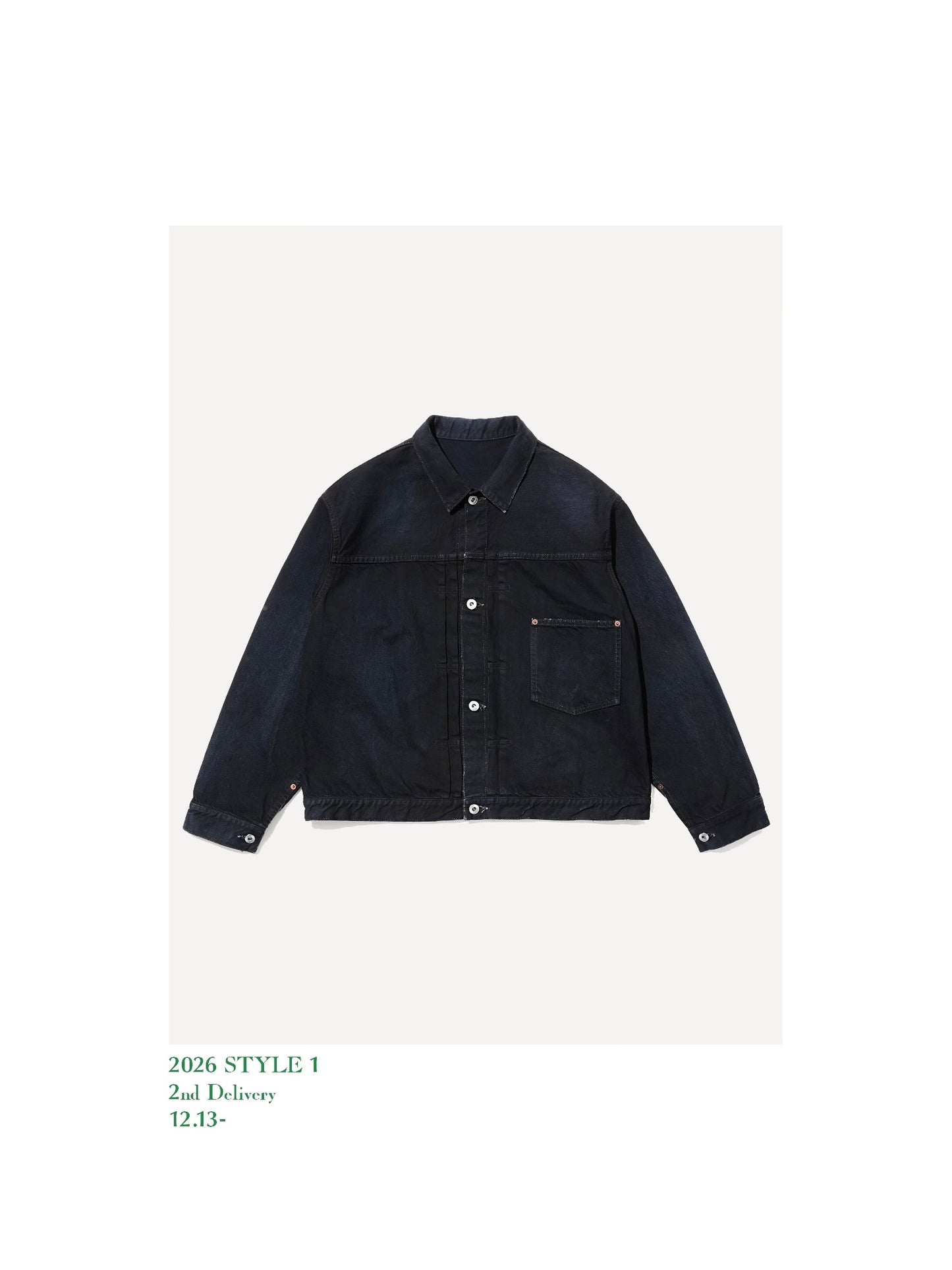A.PRESSE 26SS 1st Type Denim Jacket