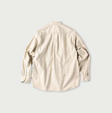 45R / 薄バックサテンの908ニームシャツ