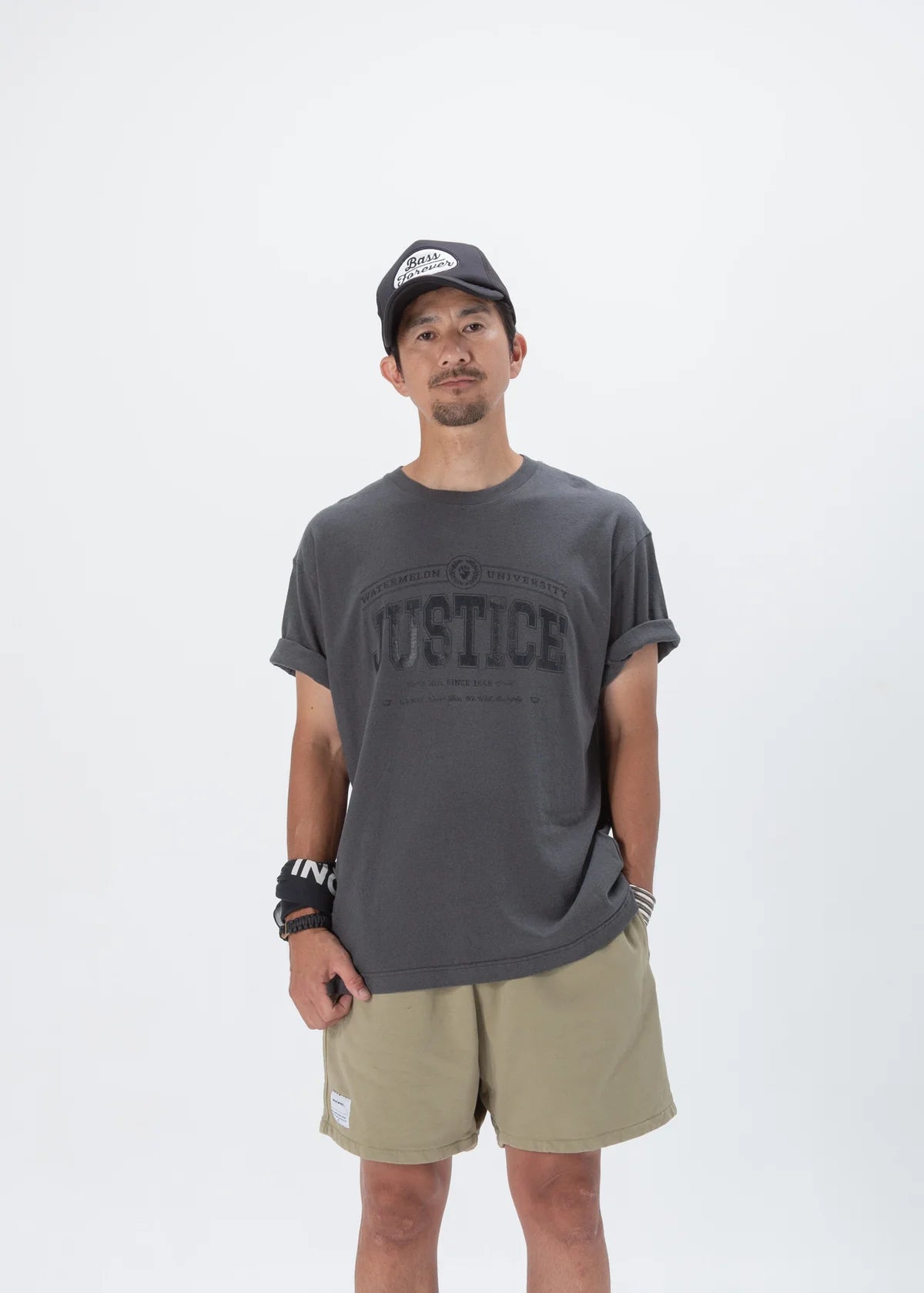 THE INOUE BROTHERS / Organic Cotton and Hemp T-shirt "WATERMELON"
