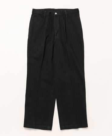 BATONER 26SS One Tuck Denim Trousers (One Wash)