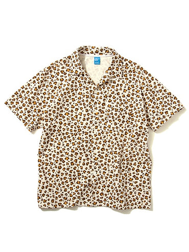 Good On 25SS Leopard S/S Open T-Shirt