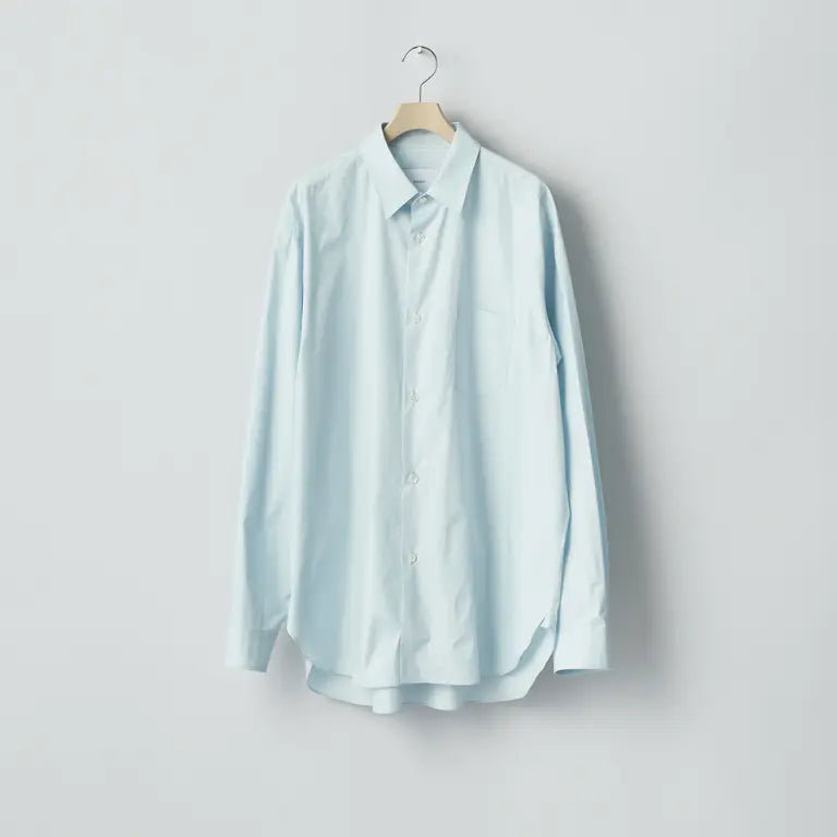 ssstein 25AW Suvin Cotton Oversized Regular Collar Shirt