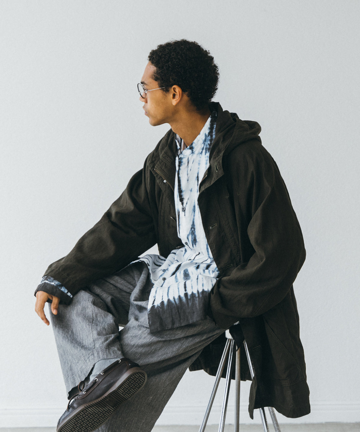 CONFECT / ハイカウントリネン 超撥水パーカー