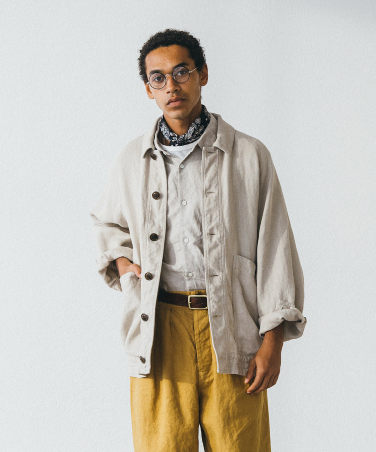 CONFECT / リネンダック ガーデナー ジャケット