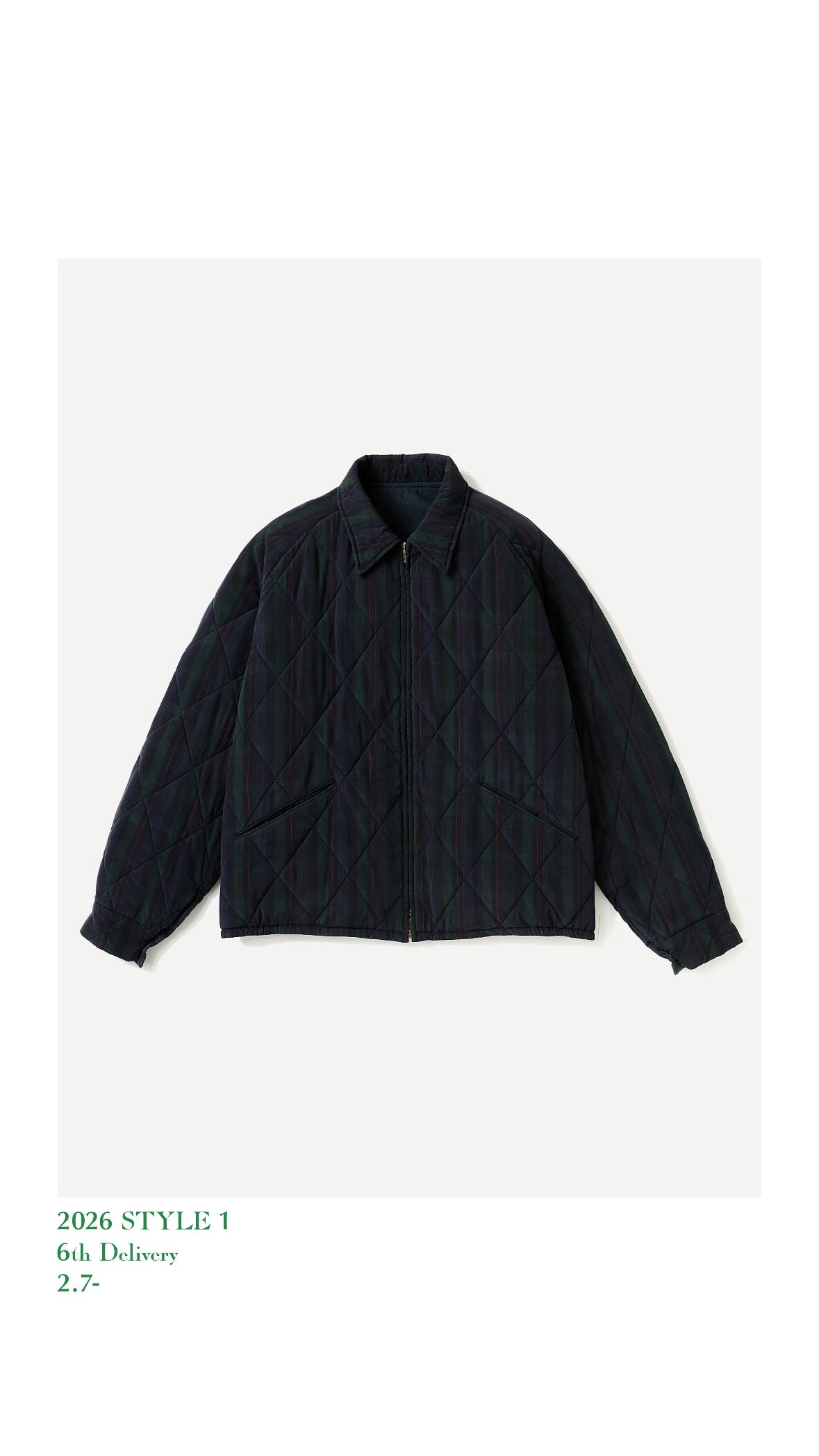 A.PRESSE 26SS Washed Silk Rayon Reversible Souvenir Jacket