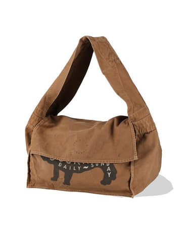 BOWWOW 26SS THE BOW WOW JOURNAL Newspaper Bag Aged