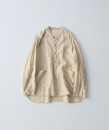 CONFECT / リネンドビー プルオーバーシャツ