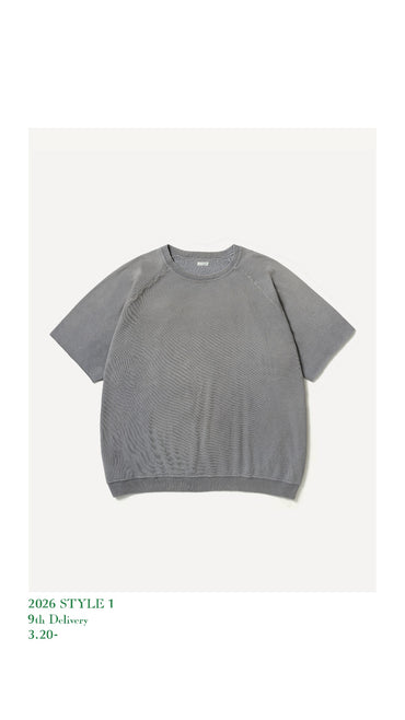 A.PRESSE 26SS Vintage Light Weight S/S Sweatshirt