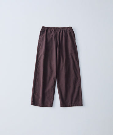 CONFECT / コットンシルクネップサージ イージーワイドパンツ