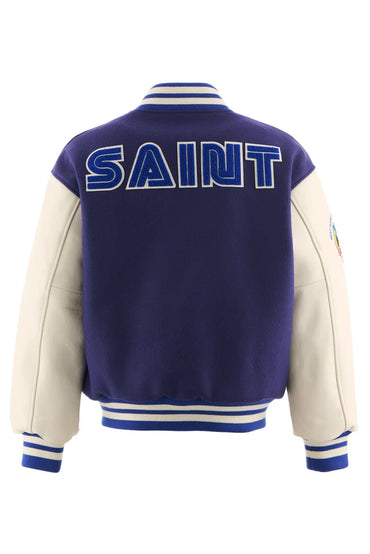 SAINT Mxxxxxx × SEGA SG_VARSITY JKT/SAINT SEGA