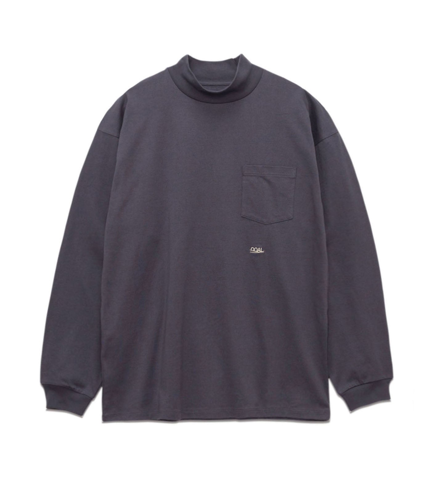 nanamica 25AW OOAL Mock Neck L/S Tee