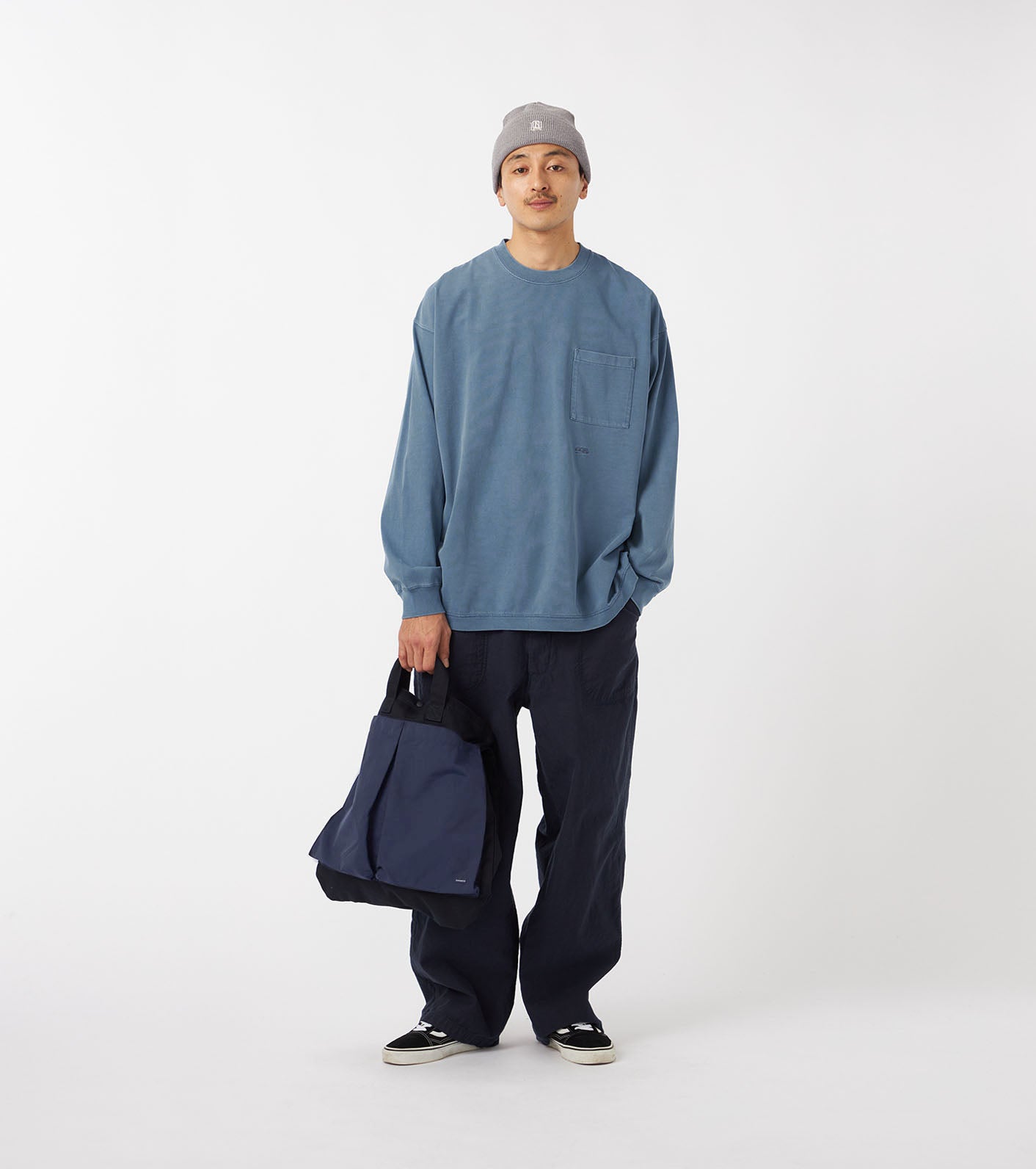 nanamica 25AW OOAL L/S Pocket Tee