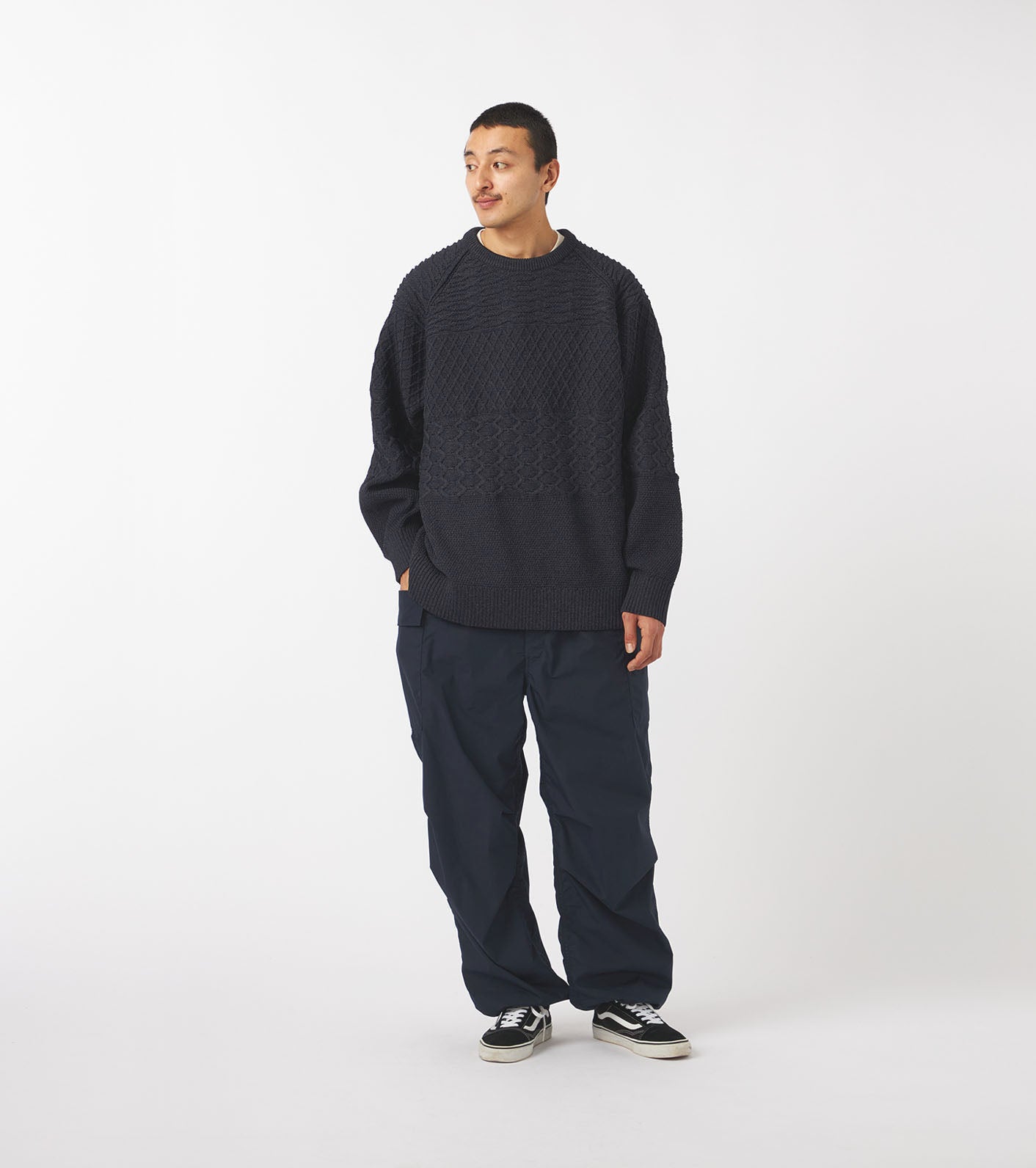 nanamica 25AW Crew Neck Sweater