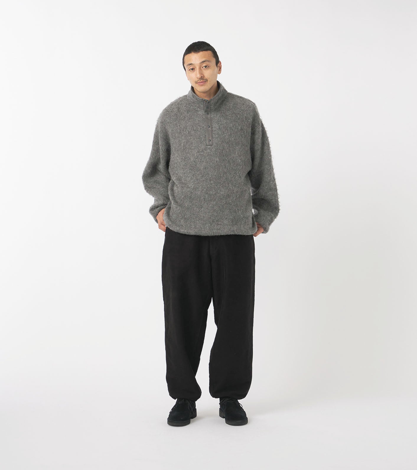 nanamica 25AW Pullover Mohair Sweater