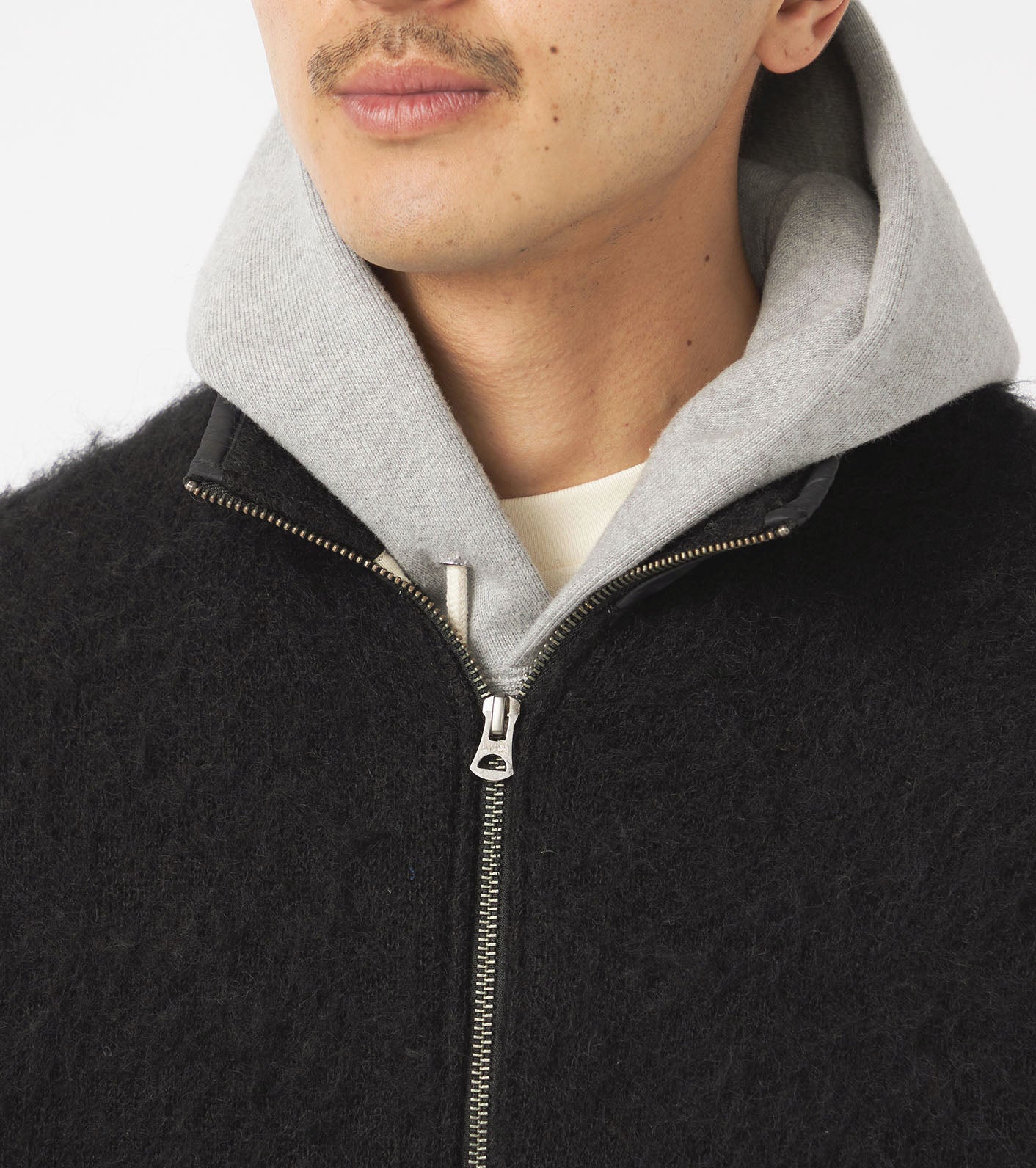nanamica 25AW Zip-Up Mohair Vest