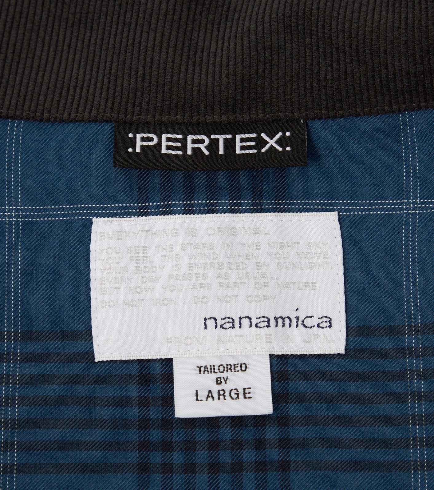 nanamica 25AW 2L PERTEX UNLIMITED Field Short Jacket