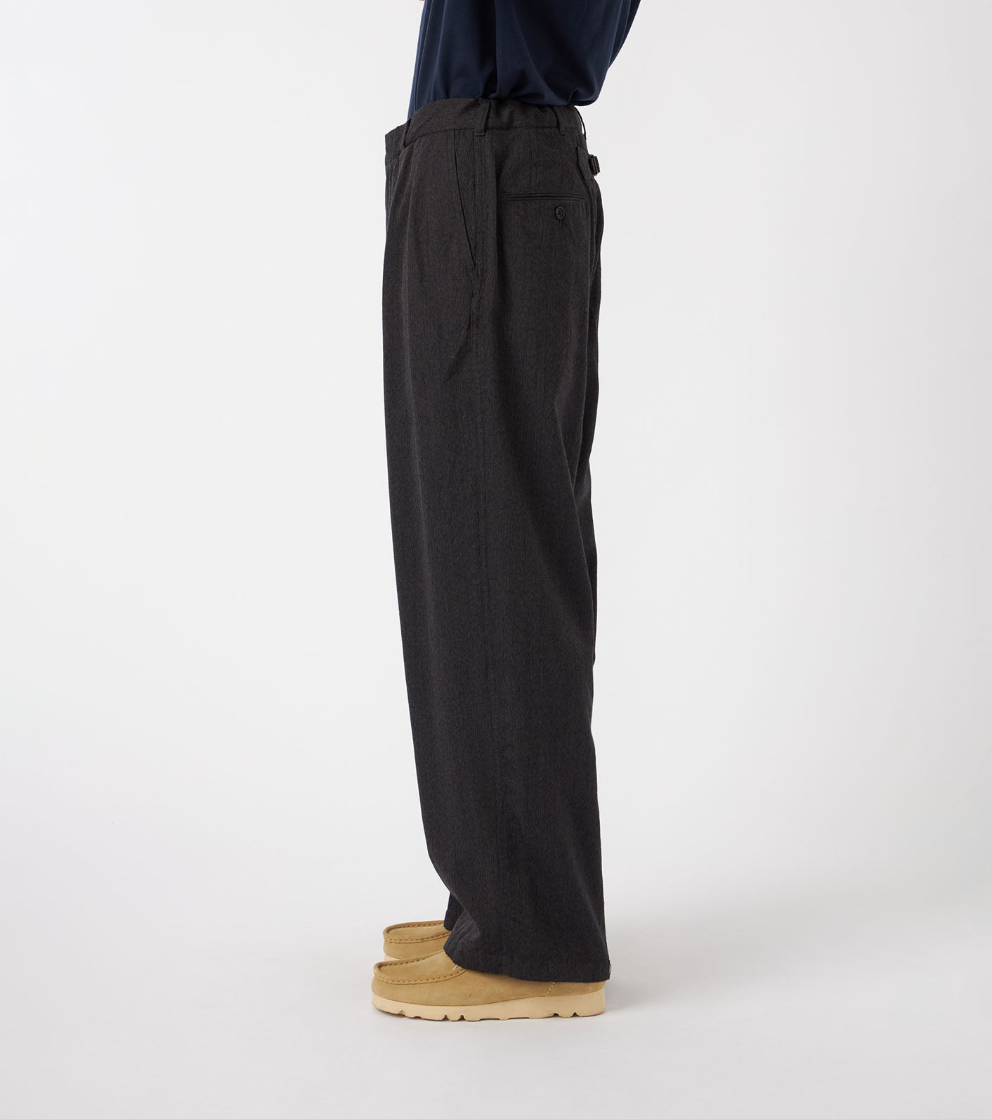 nanamica 25AW Wool Gabardine Pleat Pants
