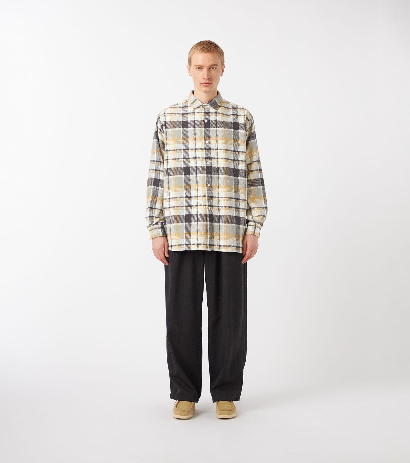 nanamica 25AW Wool Gabardine Pleat Pants