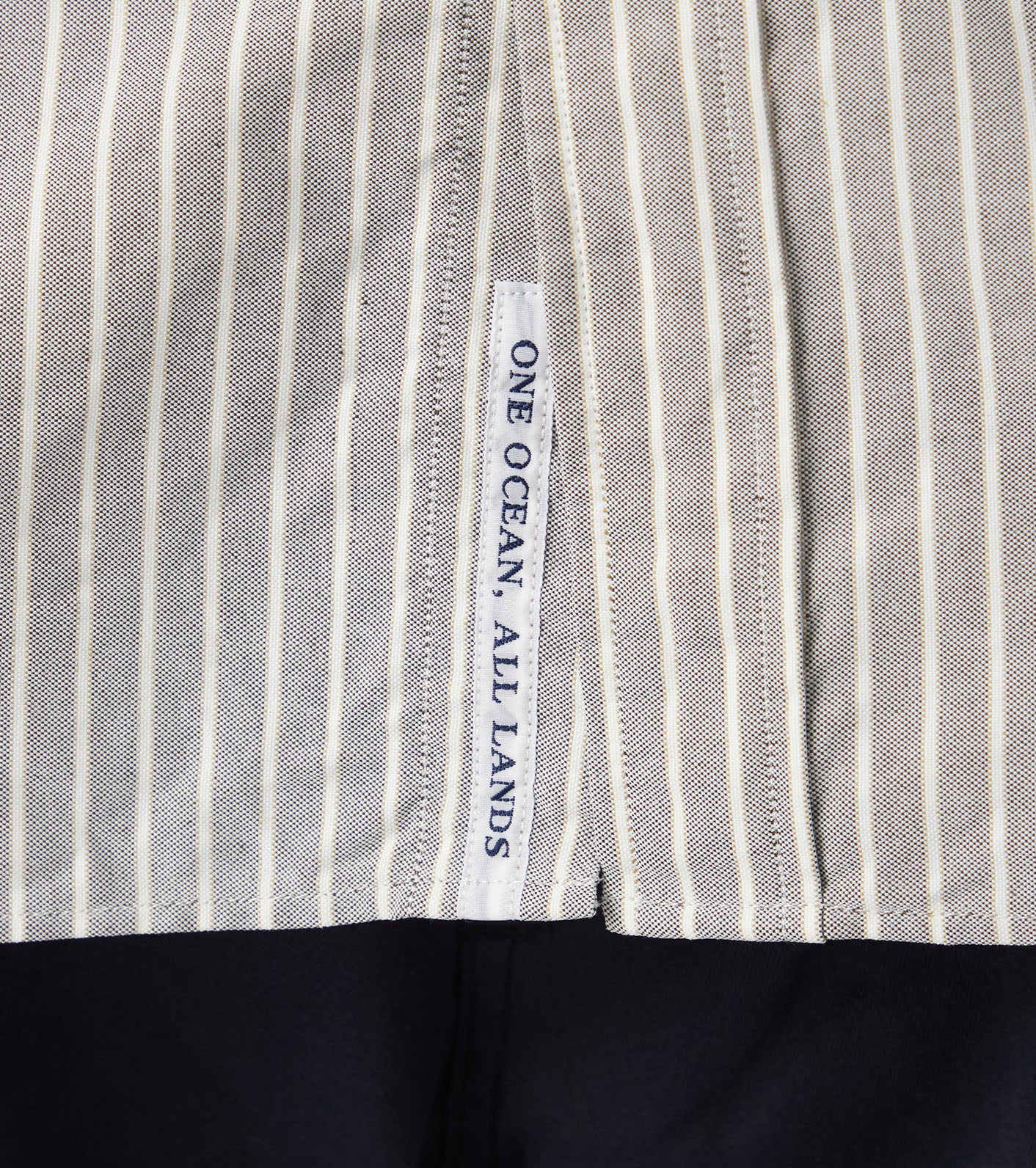 nanamica 25AW Button Down Stripe Wind Shirt