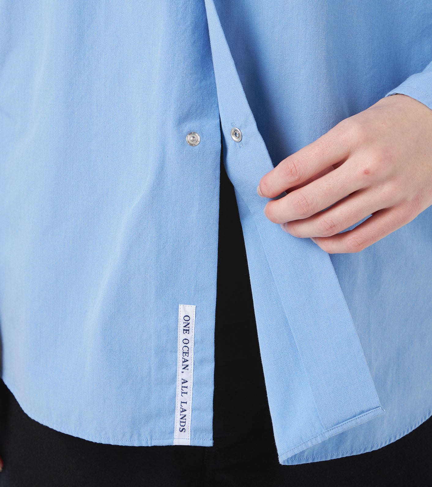 nanamica 25AW Band Collar Wind Shirt