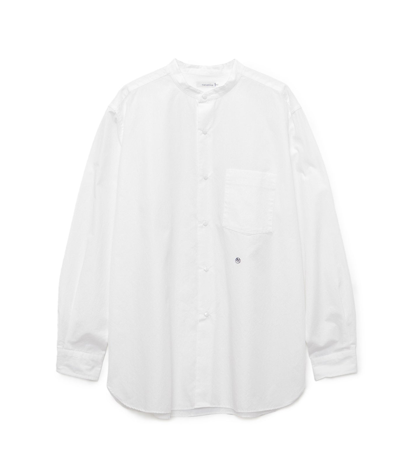 nanamica 25AW Band Collar Wind Shirt