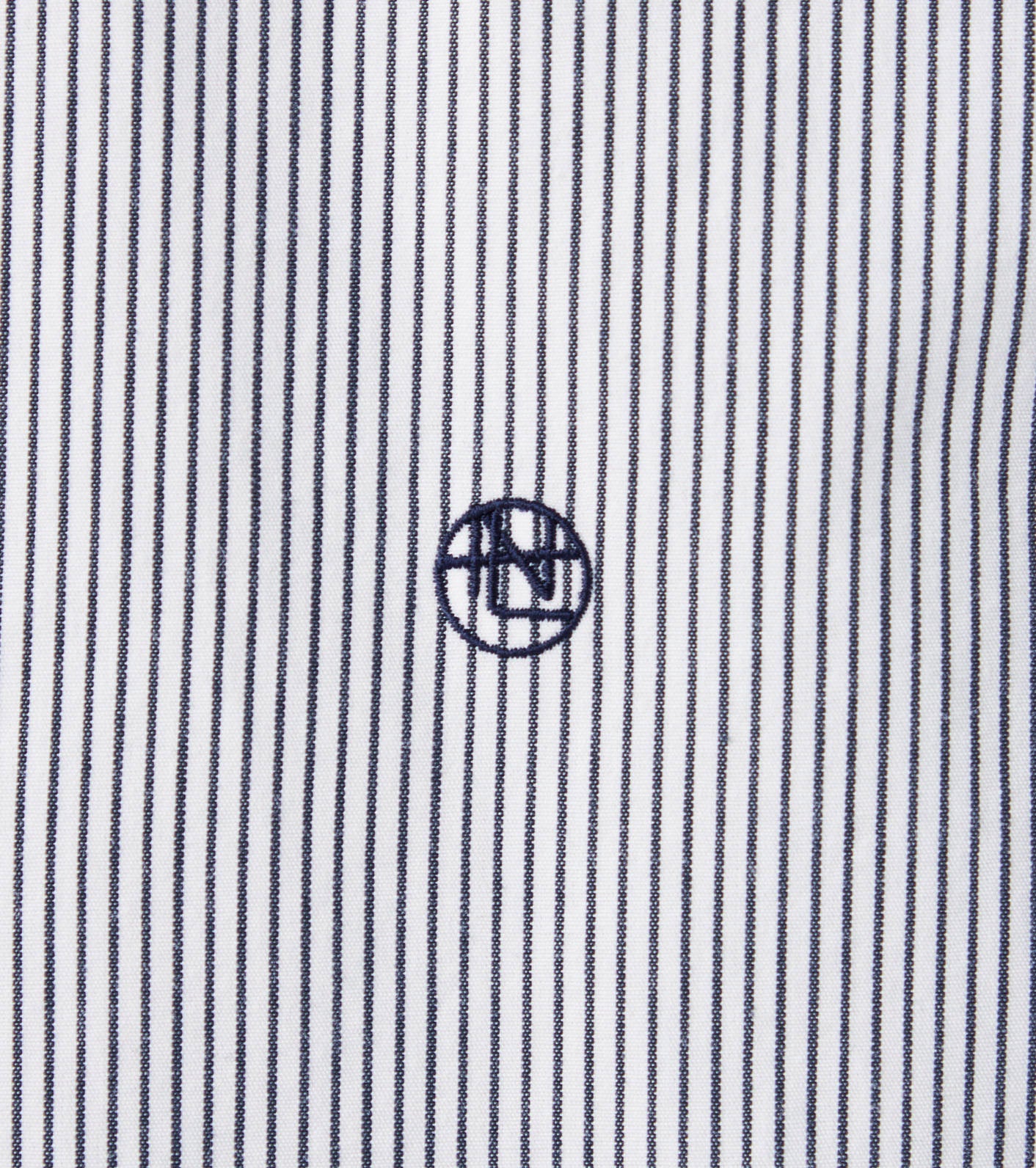 nanamica 25AW Regular Collar Stripe Wind Shirt
