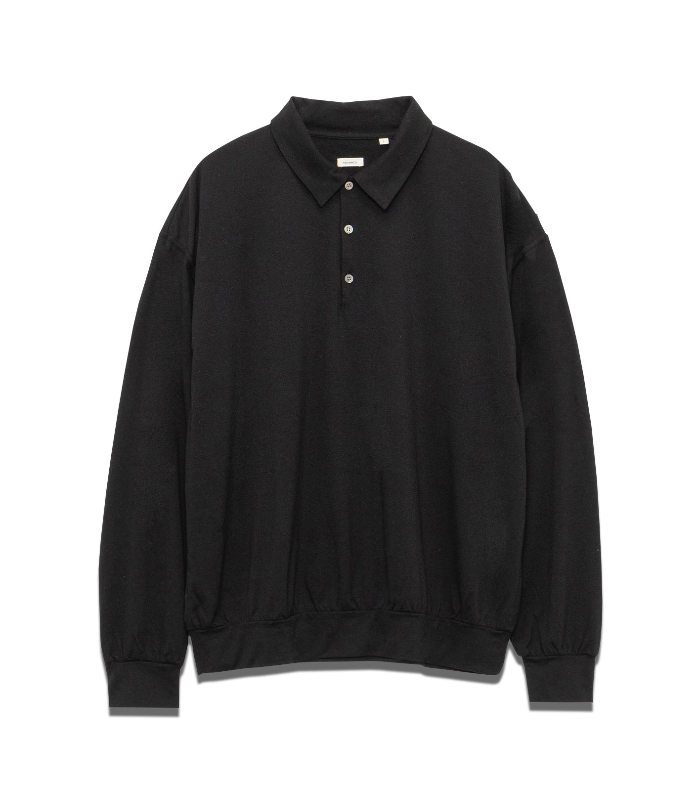 nanamica 25AW Wool Jersey L/S Polo