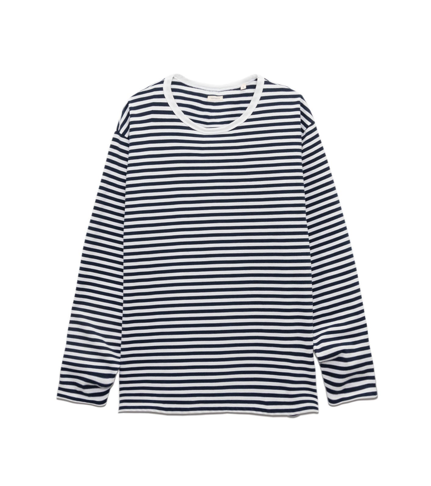 nanamica 25AW COOLMAX Stripe Jersey L/S Tee