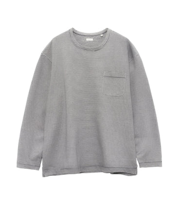 nanamica 25AW Micro Stripe Pocket L/S Tee