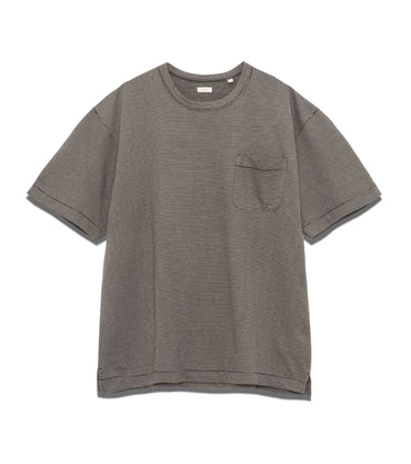 nanamica 25AW Micro Stripe Pocket Tee