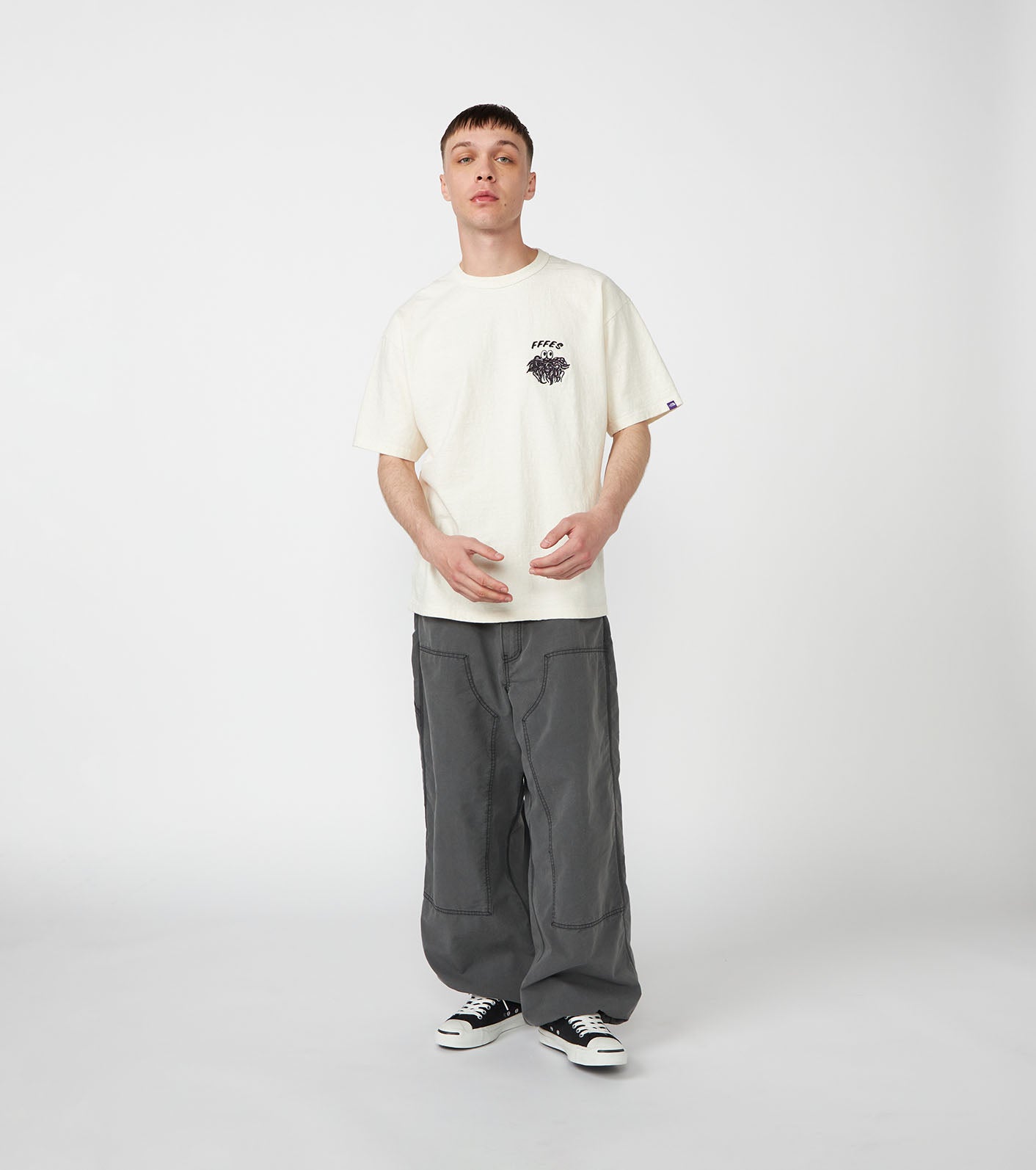 THE NORTH FACE Purple Label 25AW Cotton Nylon Weather Field Double Knee Pants