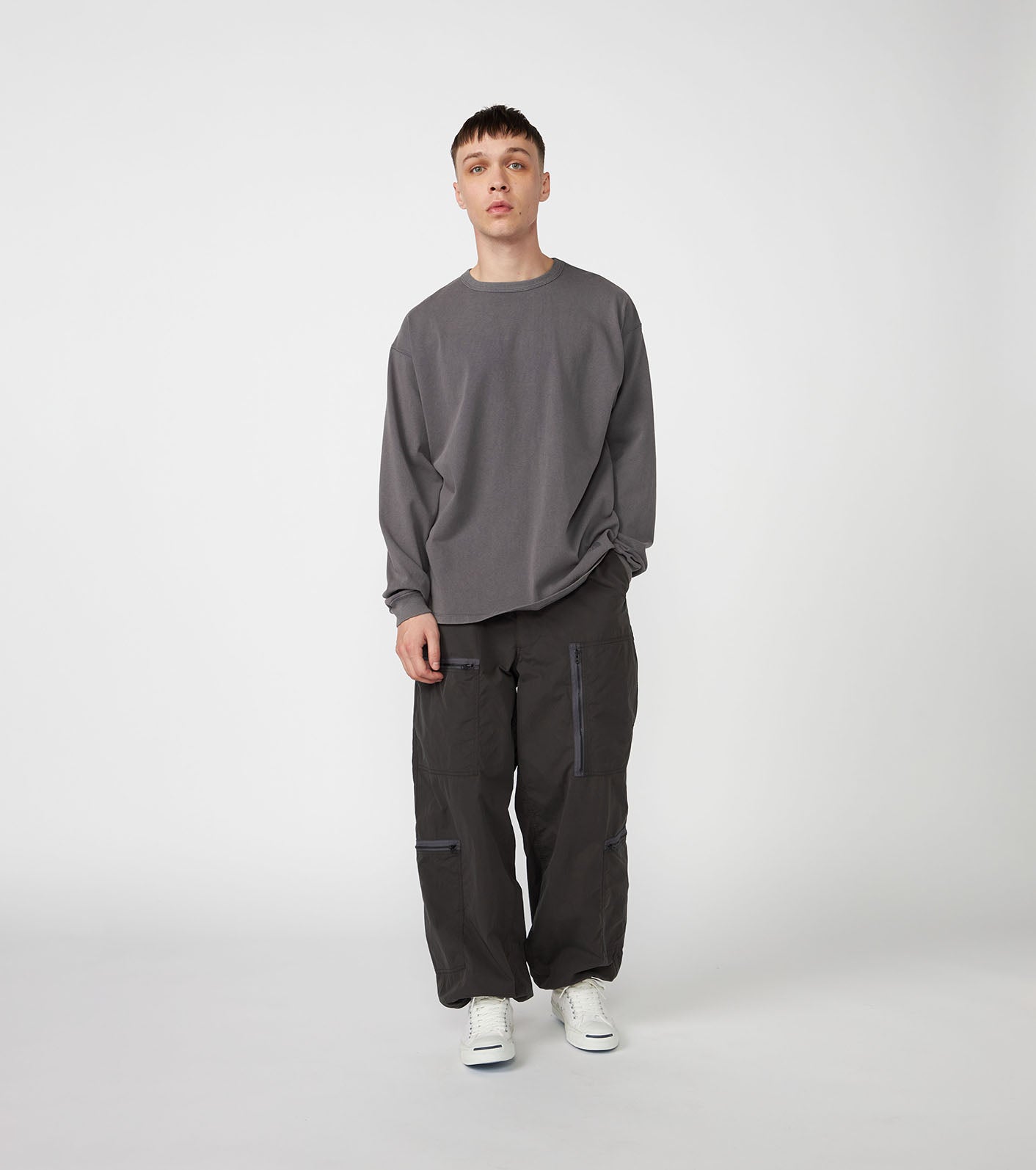 THE NORTH FACE Purple Label 25AW Faded Field Long Sleeve Tee