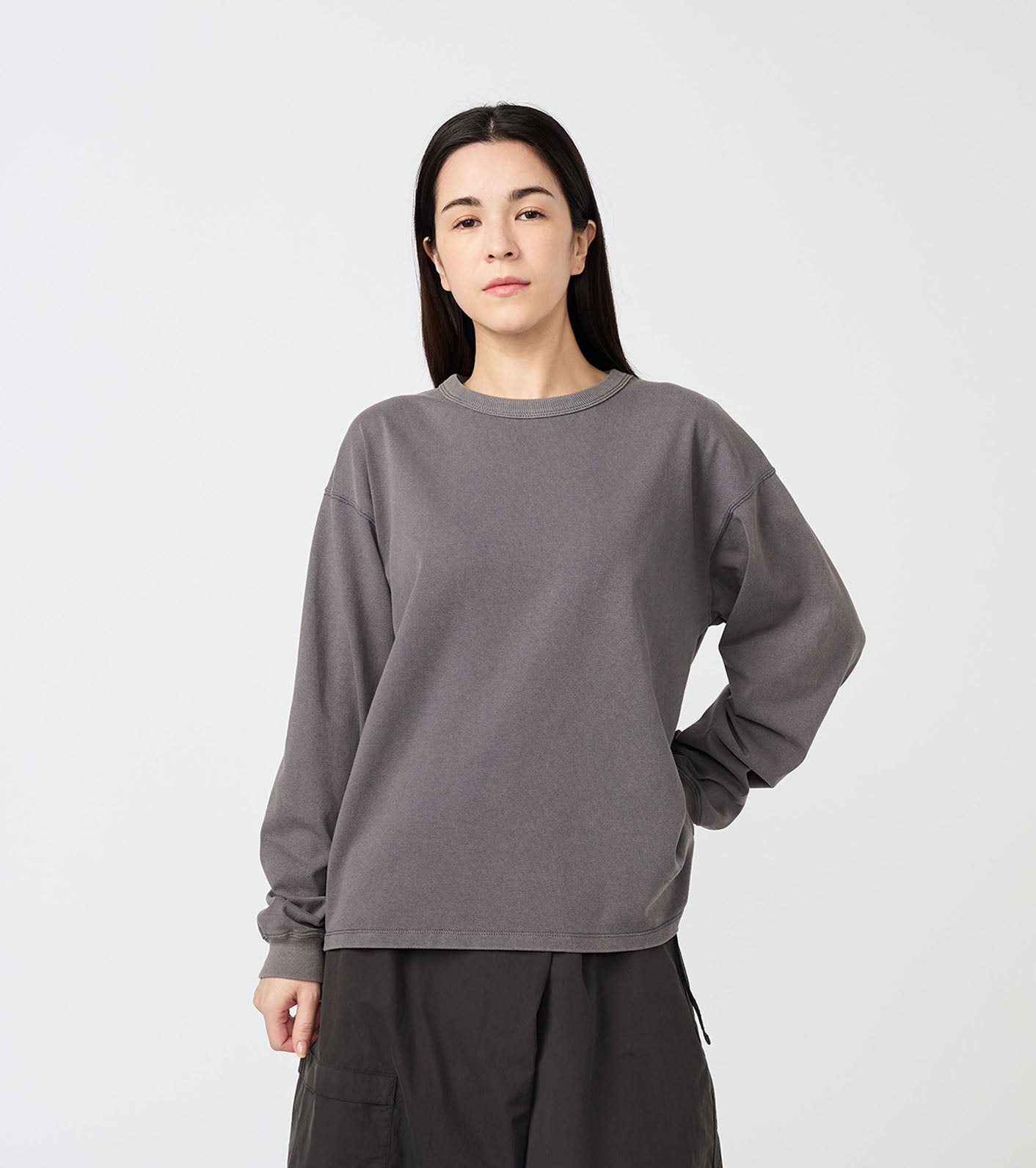THE NORTH FACE Purple Label 25AW Faded Field Long Sleeve Tee