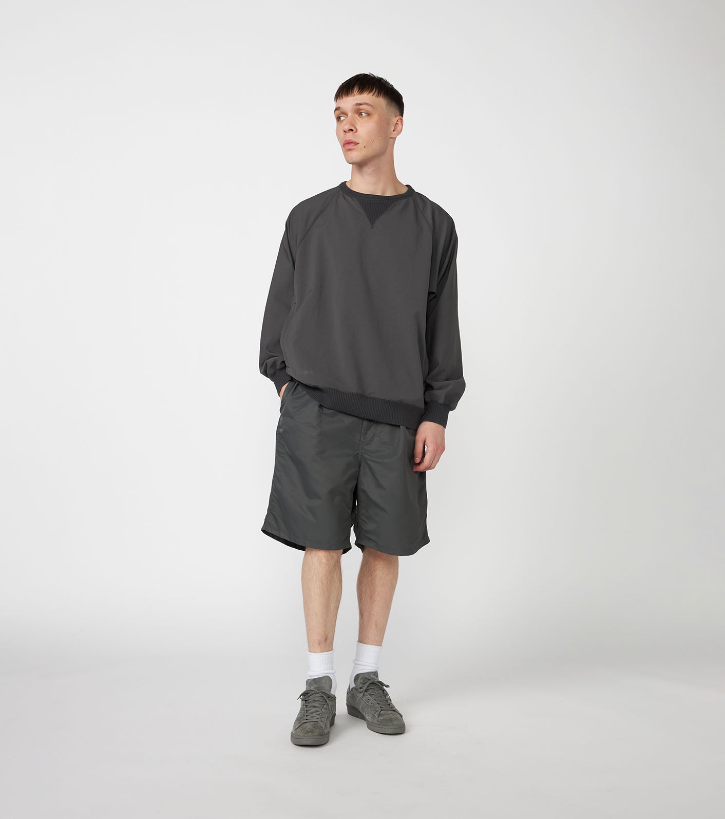 THE NORTH FACE Purple Label 25AW Nylon Twill Field Baggy Shorts