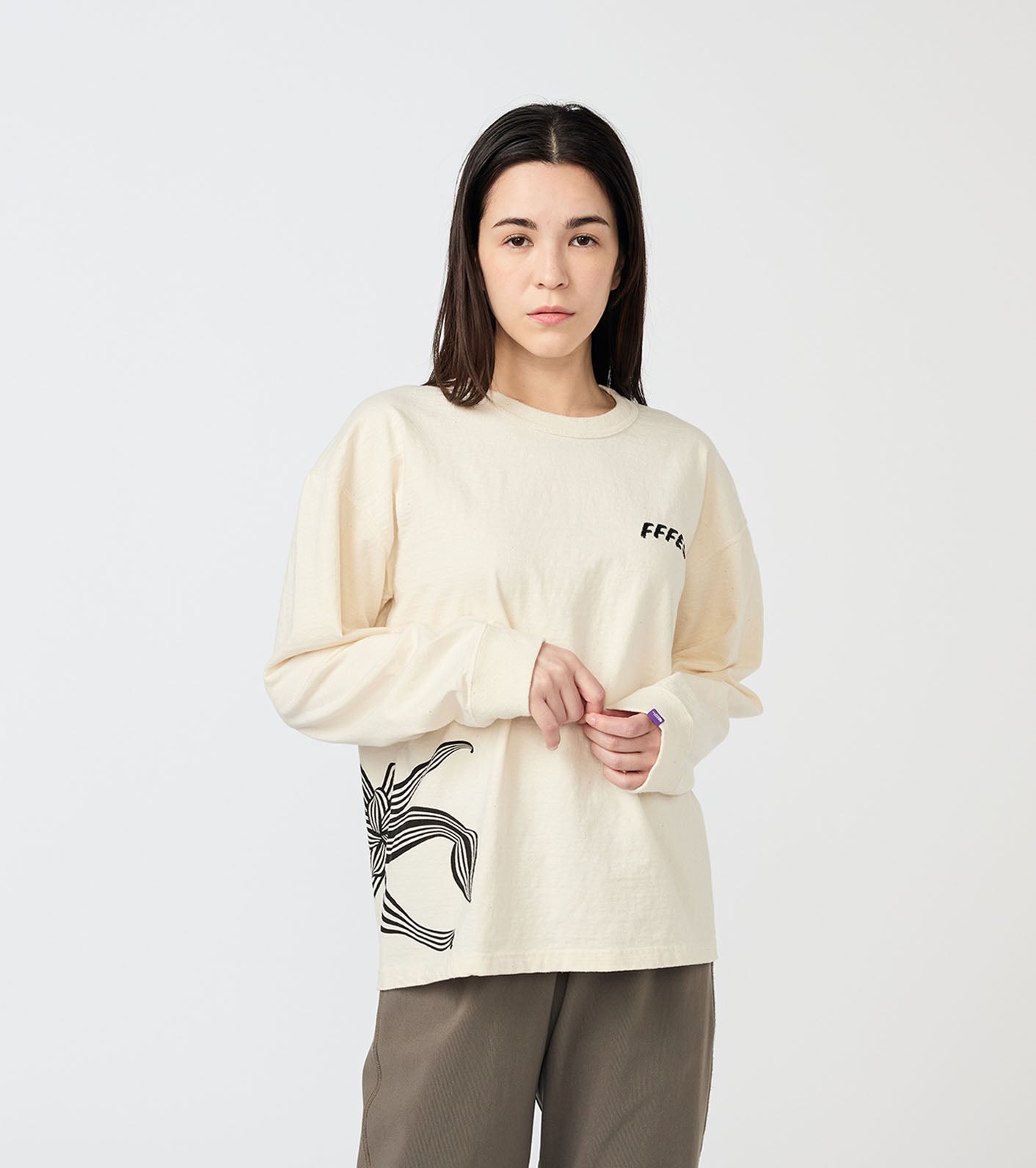 THE NORTH FACE Purple Label 25AW FFFES Graphic Long Sleeve Tee